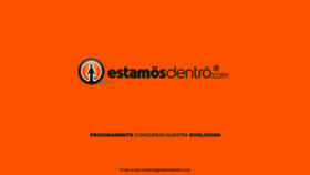 What Estamosdentro.com website looked like in 2019 (4 years ago)