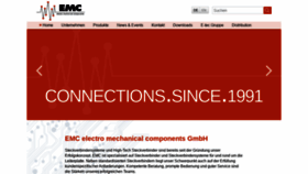 What Emc.de website looked like in 2019 (4 years ago)