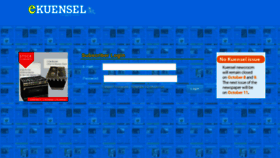 What Ekuensel.com website looked like in 2019 (4 years ago)