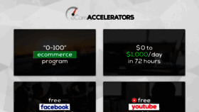 What Ecomaccelerators.net website looked like in 2019 (4 years ago)