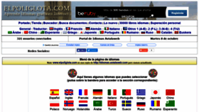 What Elpoliglota.com website looked like in 2019 (4 years ago)