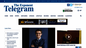 What Exponent-telegram.com website looked like in 2019 (4 years ago)