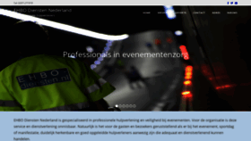 What Ehbo-diensten.nl website looked like in 2019 (4 years ago)