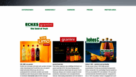 What Eckes-granini.de website looked like in 2019 (4 years ago)