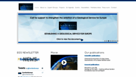 What Eurogeosurveys.org website looked like in 2019 (4 years ago)
