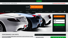 What Europerformance.co.uk website looked like in 2019 (4 years ago)