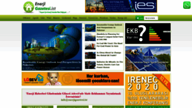 What Enerjigazetesi.ist website looked like in 2019 (4 years ago)