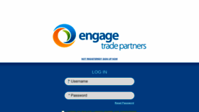 What Engagetradepartners.com website looked like in 2019 (4 years ago)
