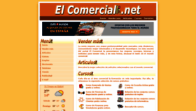 What Elcomercial.net website looked like in 2019 (4 years ago)