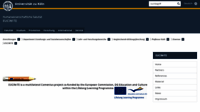 What Eucim-te.eu website looked like in 2019 (5 years ago)