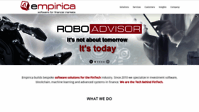 What Empirica-software.com website looked like in 2019 (4 years ago)