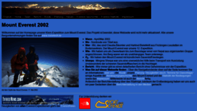 What Everest-2002.de website looked like in 2019 (4 years ago)