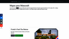 What Es.mapcraft.me website looked like in 2019 (6 years ago)