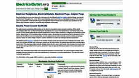 What Electricaloutlet.org website looked like in 2019 (4 years ago)