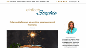 What Einfachstephie.de website looked like in 2019 (4 years ago)