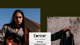What Elleme.com website looked like in 2019 (4 years ago)