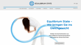 What Equilibriumstate.at website looked like in 2019 (4 years ago)