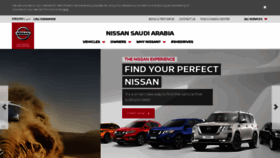 What En.nissan-saudiarabia.com website looked like in 2019 (4 years ago)