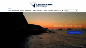 What Elpescadorderaos.com website looked like in 2019 (4 years ago)