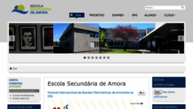What Esec-amora.pt website looked like in 2019 (4 years ago)