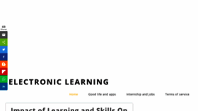What Electroniclearning.net website looked like in 2019 (4 years ago)