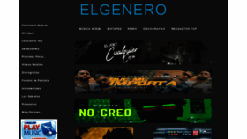 What Elgenero.com website looked like in 2019 (4 years ago)