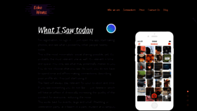 What Echowaves.com website looked like in 2019 (5 years ago)