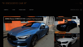 What Exclusivecar.cz website looked like in 2019 (4 years ago)