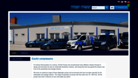 What Esoair-compressors.com website looked like in 2019 (4 years ago)