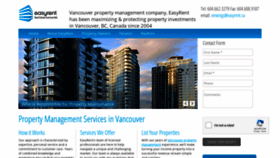 What Easyrent.ca website looked like in 2019 (4 years ago)