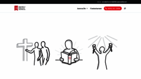 What Escuelabiblicamundial.net website looked like in 2019 (4 years ago)