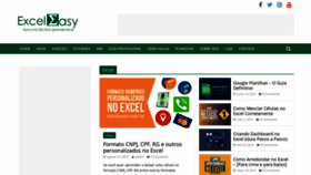 What Exceleasy.com.br website looked like in 2019 (4 years ago)
