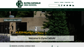 What Elyriacatholic.com website looked like in 2019 (4 years ago)