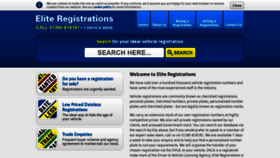 What Eliteregistrations.co.uk website looked like in 2019 (4 years ago)