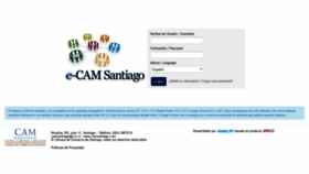 What E-camsantiago.cl website looked like in 2019 (4 years ago)