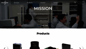 What Envision.co.kr website looked like in 2019 (4 years ago)