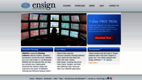 What Ensignsoftware.net website looked like in 2019 (4 years ago)