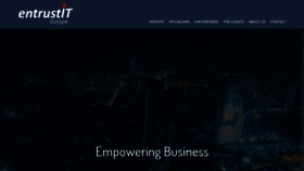 What Entrustit.co.uk website looked like in 2019 (4 years ago)