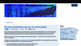 What Energynorthwest.com website looked like in 2019 (4 years ago)