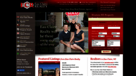 What Eauclairerealty.com website looked like in 2019 (4 years ago)