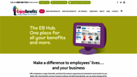 What Enjoybenefits.co.uk website looked like in 2019 (4 years ago)