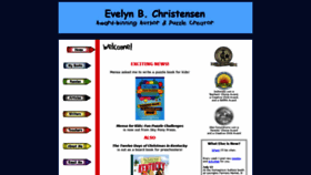 What Evelynchristensen.com website looked like in 2019 (4 years ago)