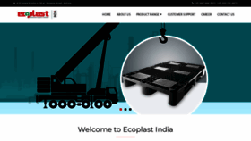 What Ecoplastindia.in website looked like in 2019 (4 years ago)