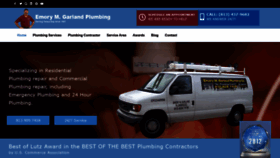 What Emgplumbing.com website looked like in 2019 (4 years ago)