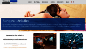What Europeanacustica.com website looked like in 2019 (4 years ago)