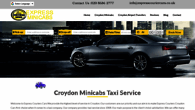 What Expresscouriercars.co.uk website looked like in 2019 (4 years ago)