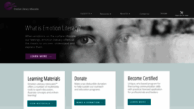 What Emolit.org website looked like in 2019 (4 years ago)