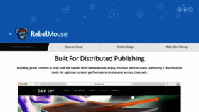 What Enterprise.rebelmouse.com website looked like in 2019 (4 years ago)