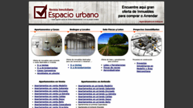 What Espaciourbano.com website looked like in 2019 (4 years ago)