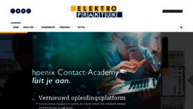 What Elektropraktijk.nl website looked like in 2019 (4 years ago)